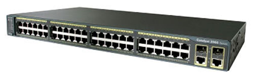 Коммутатор Cisco Catalyst 2960 48 10/100/1000, 4 T/SFP LAN Base Image WS-C2960G-48TC-L