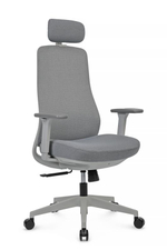 Кресло Riva Миро 6249A-HS Серый пластик/Серый