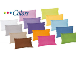 Наволочки 2шт 70х70 Caleffi Tinta Unita фиолетовые Италия