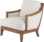 Кресло McGuire St. Germain Upholstered Lounge Chair
