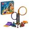 Lego konstruktor City 60360 Spinning Stunt Challenge