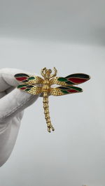 Брошь Стрекоза Christian Dior