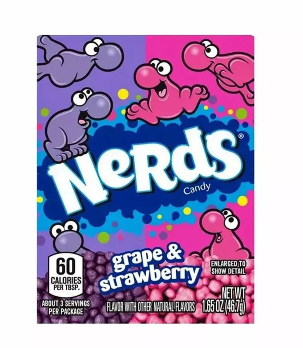 Конфеты Фруктовые Драже Нердс Nerds Wonka Candy