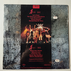 Винтажная виниловая пластинка LP Bon Jovi Slippery When Wet (USA 1986)