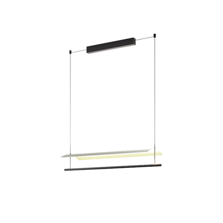 Подвесной дизайнерский светильник Kontur 6438/6436 by Vibia (1 секция)