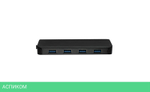 USB-хаб Origo OU3390SNPD черный (OU3390SNPD/B1)