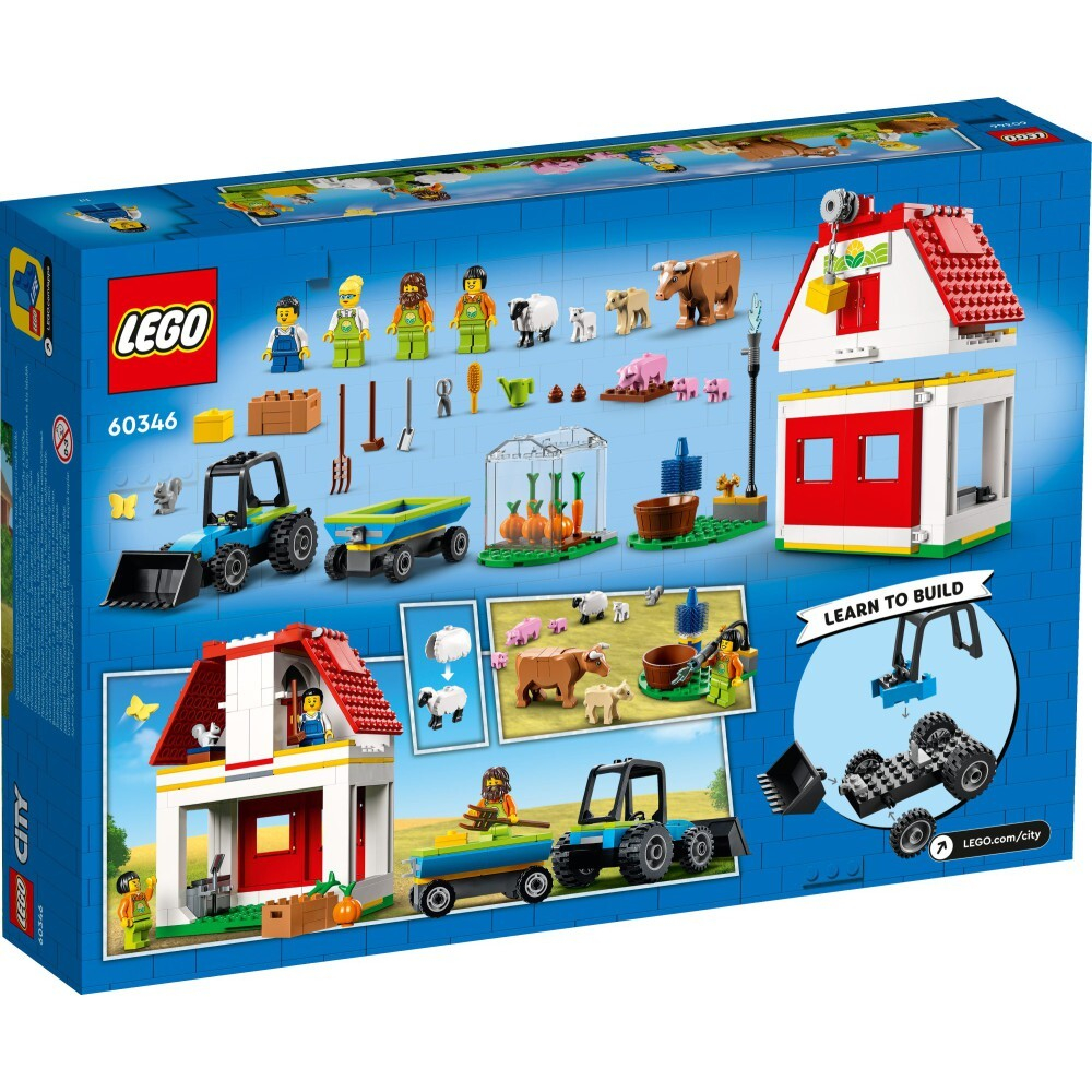 LEGO City — Сарай и животные на ферме (60346) / артикул   60346  / GTIN 5702017161723