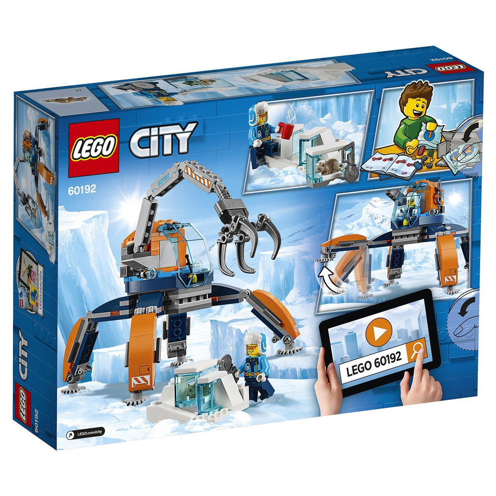 LEGO City: Арктическая экспедиция: Арктический вездеход 60192 — Arctic Ice Crawler — Лего Сити Город