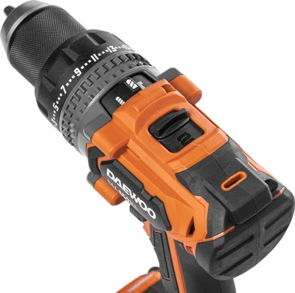 Дрель-шуруповерт аккумуляторная DAEWOO DAA 6521Li SET ударная