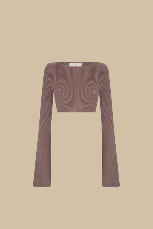 Трикотажный топ с расклешенным рукавом / Bohemian Lovers