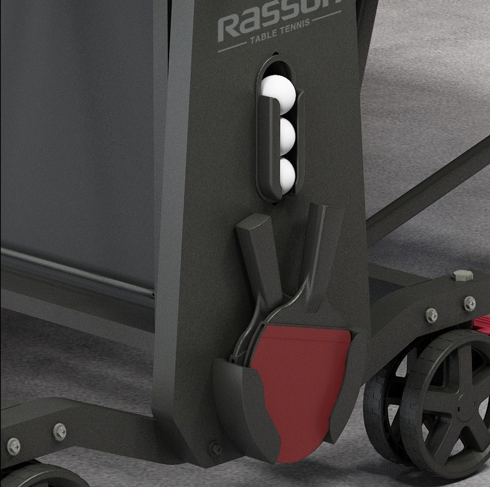 Теннисный стол складной для помещений Rasson Premium S-2260 Indoor с сеткой