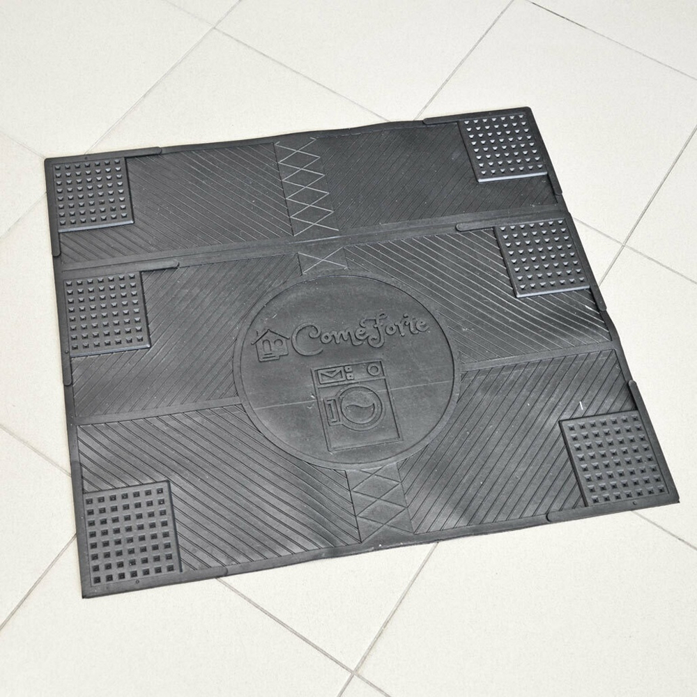 Коврик резиновый "Антивибрационный" ComeForte 62*55см "Не шуми"