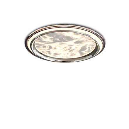 Ceiling design lamp Silver Moon