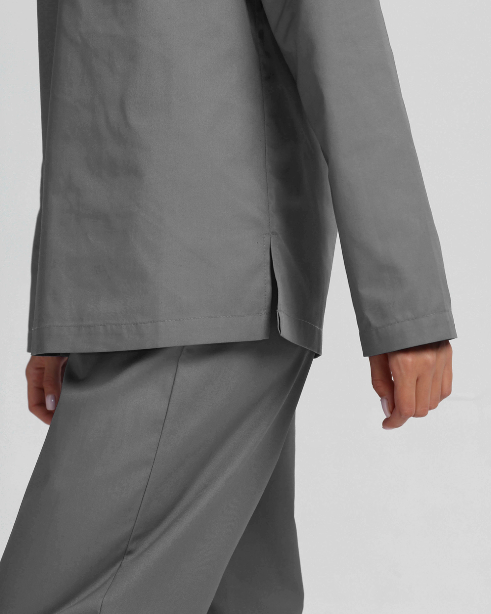 Костюм женский ХАССП-Стандарт NEW (тк.Смесовая,160), серый