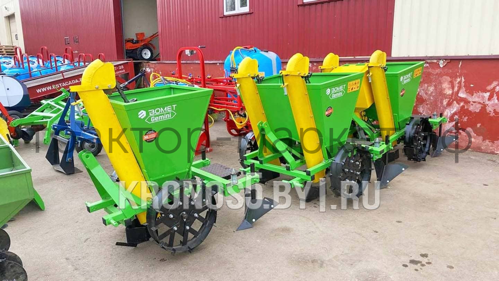 Картофелесажалка Bomet | Бомет S-239 с бачком для удобрений (62,5-67,5 см)
