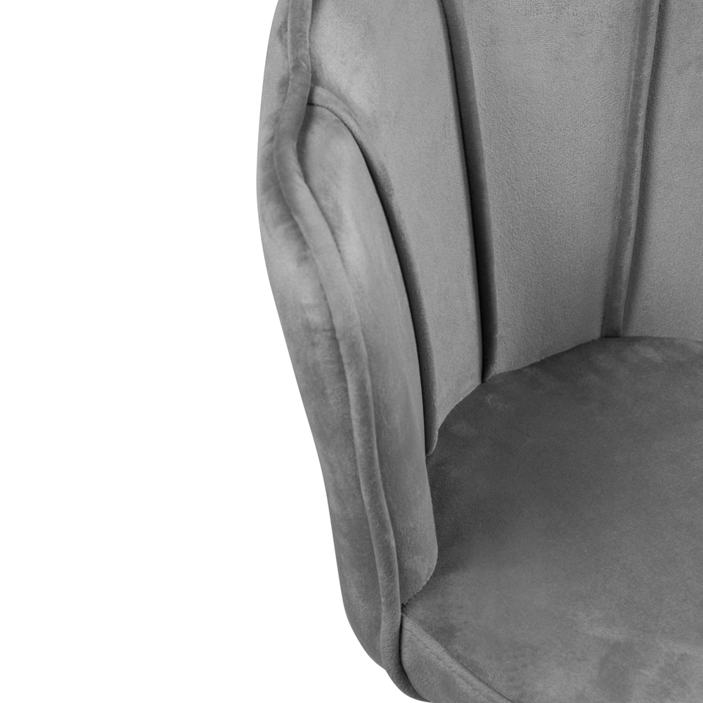 Офисное кресло Woodville Bud grey, ножки хром