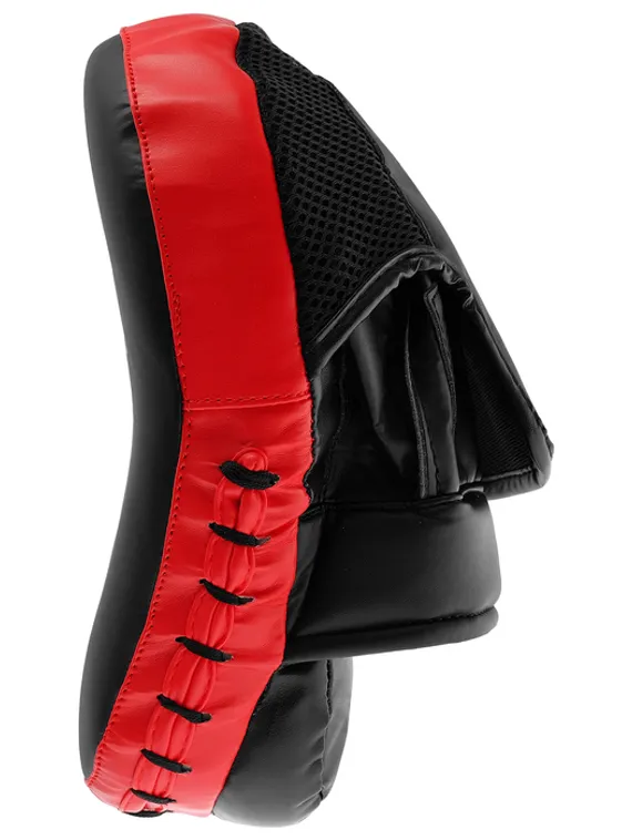 Лапа боксёрская FIGHT EMPIRE PRO, 1 шт., цвет чёрный/красный