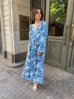 Платье «Саванна» пальмы