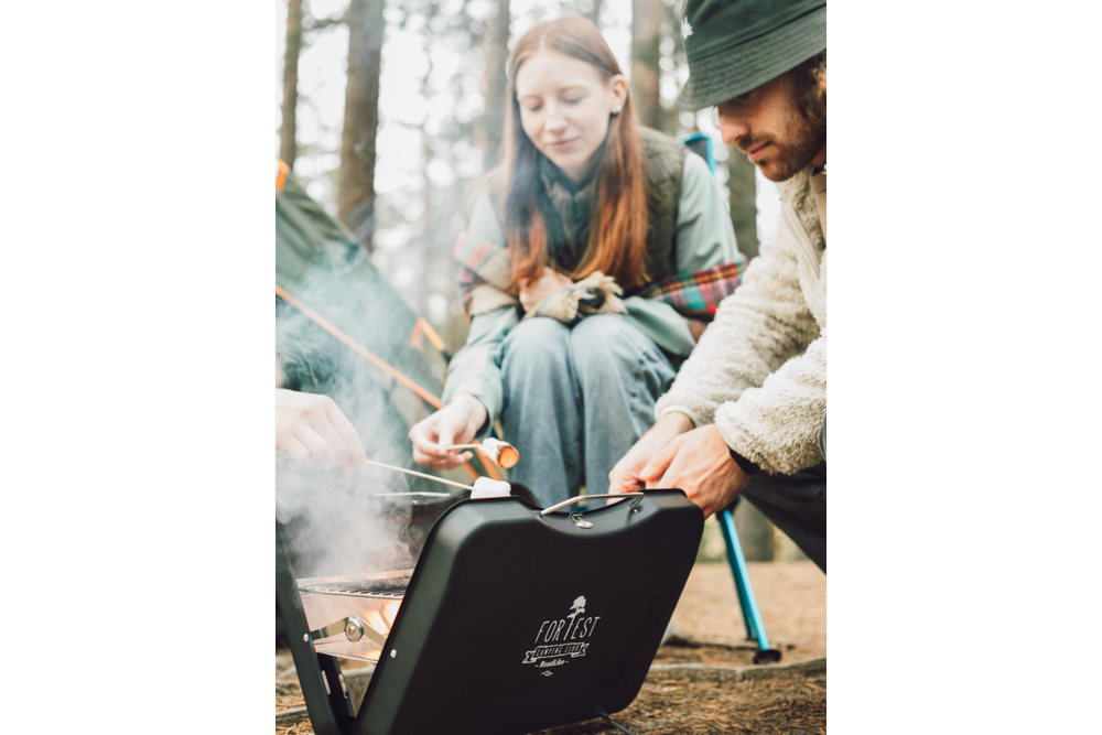 Портативный гриль RoadLike Grill Plus, черный