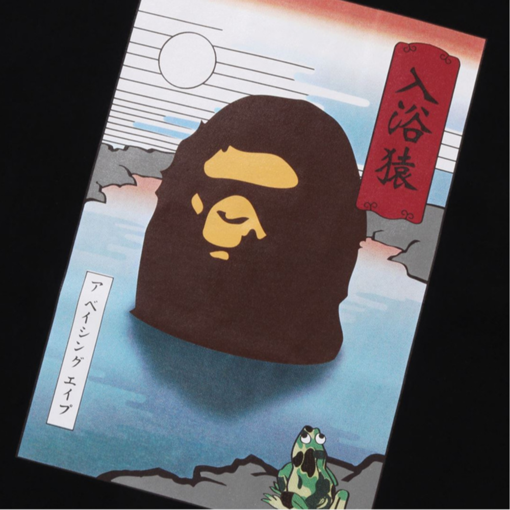 A Bathing Ape Japan Exclusive Japan Souvenir 1 Tee черный