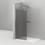 Душевая перегородка Cezares LIBERTA-L-1-90-GR-Cr