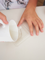 Набор для изготовления мыла. Рукодельное мыло с картинкой "Дед Мороз"