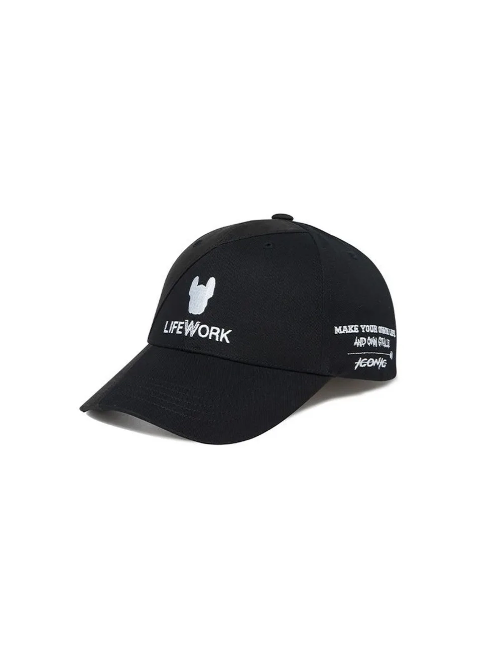 Кепка с жестким козырьком из смешанного материала