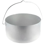Котелок Следопыт Костровой PF-CWS-P120 8л Цилиндрический Алюм.