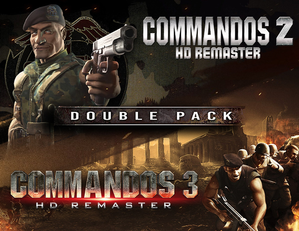 Commandos 2 & 3 - HD Remaster Double Pack (для ПК, цифровой код доступа)