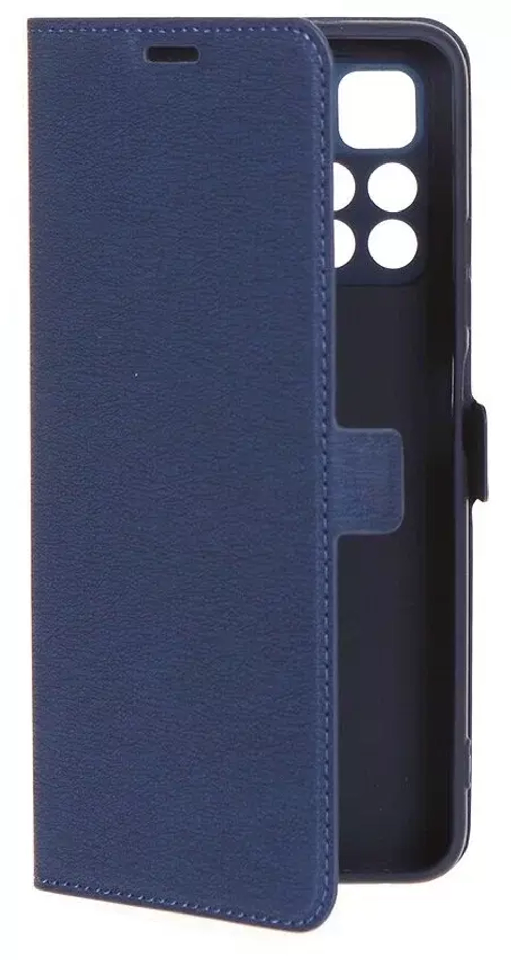 Чехол с флипом для Poco M4 Pro 5G DF poFlip-05 blue