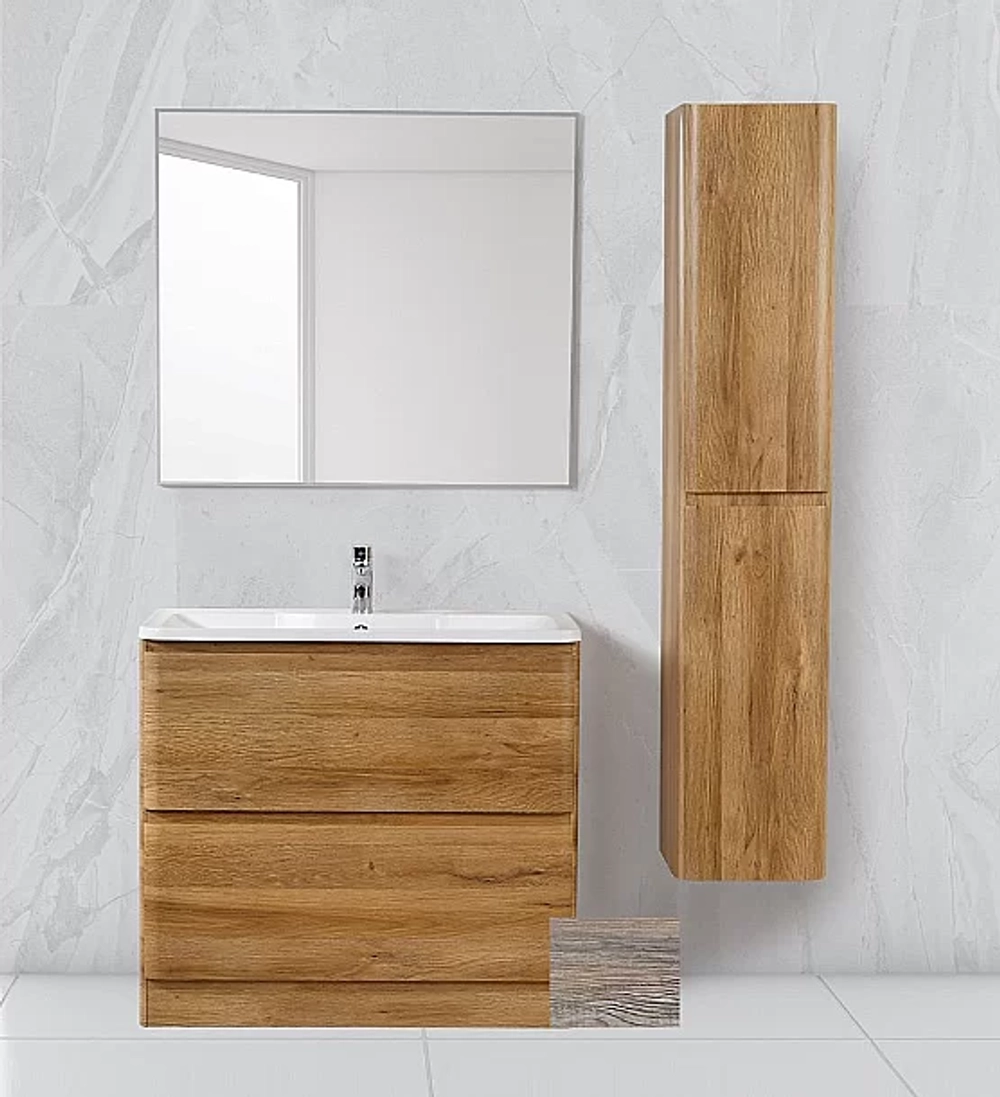Тумба с раковиной BelBagno ALBANO 90 PIA Pino Scania