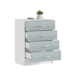 Комод Юниор-2, Шарли Бриз, Белый