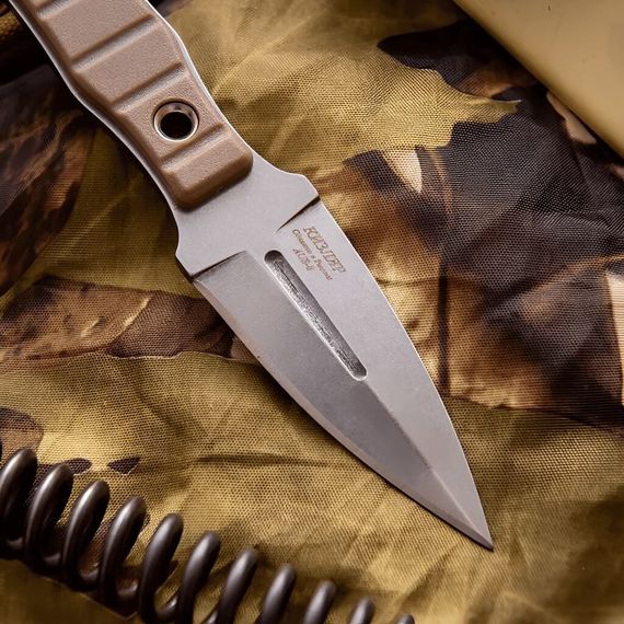 Тактический Нож ШИП AUS-8 туристический Бежевый