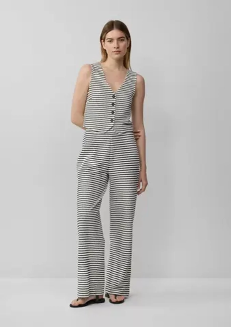 Жилет в текстурную полоску s.Oliver