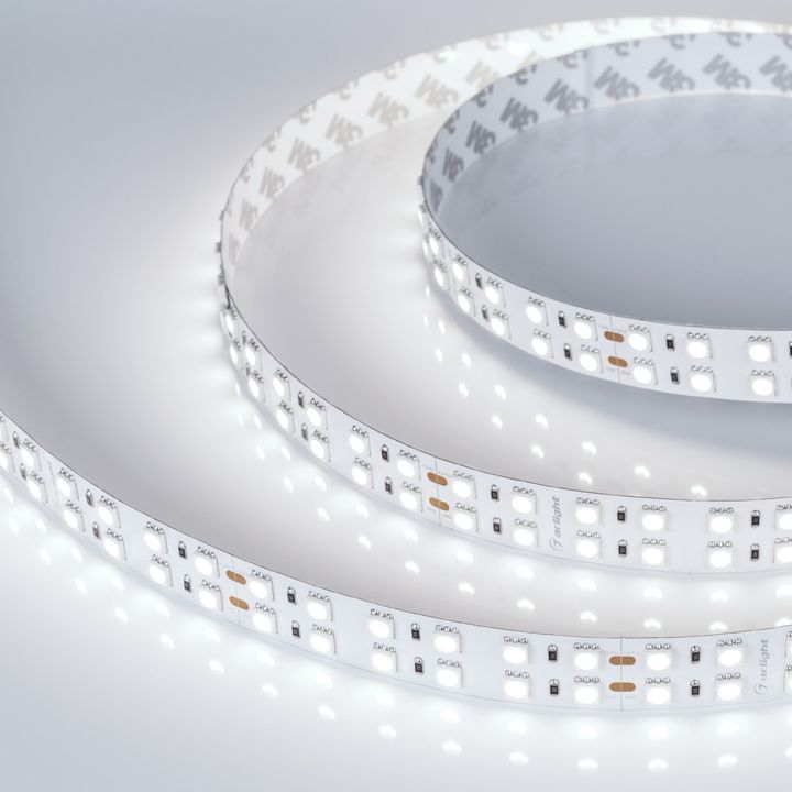 Светодиодная лента Arlight 34,4W/m 144LED/m 5060SMD холодный белый 5M 025277(2)