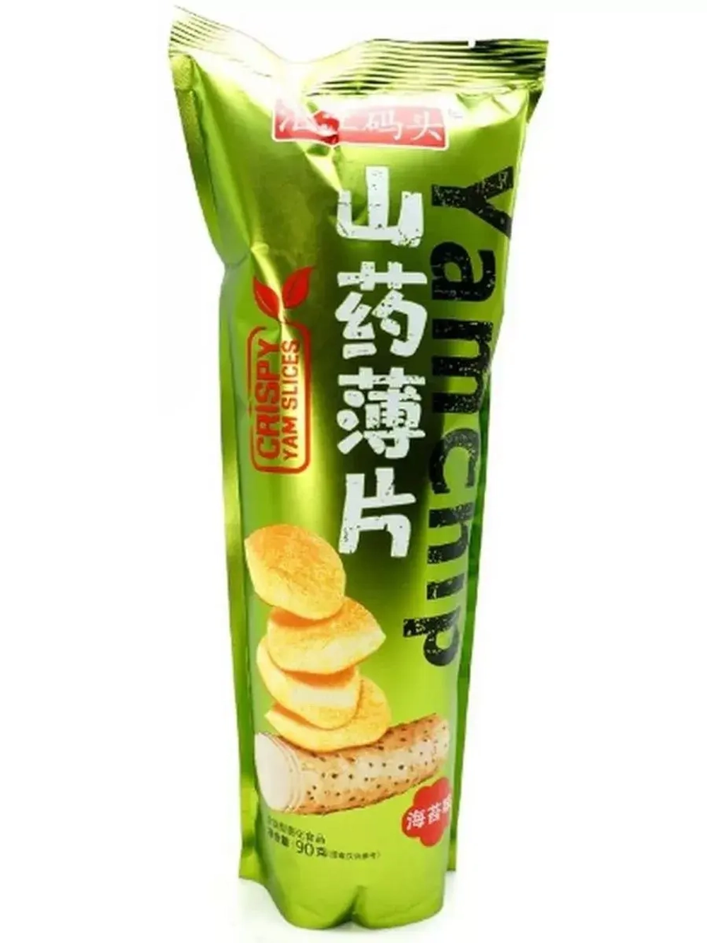 Чипсы из ямса со вкусом морских водорослей нори 90 г * 3 шт