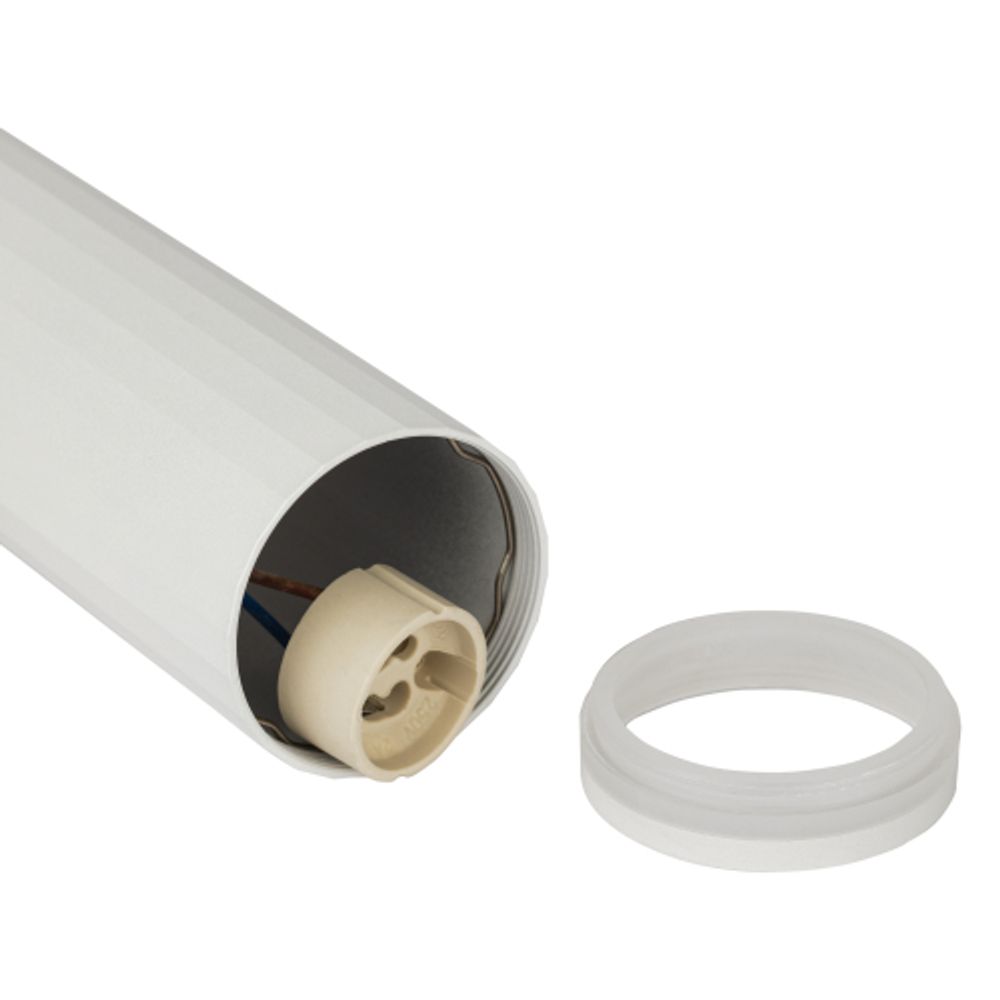 Светильник подвесной (подвес) ЭРА PL19 WH MR16 GU10 потолочный цилиндр белый