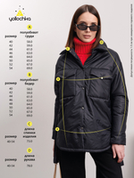 Куртка женская "Севен" черный