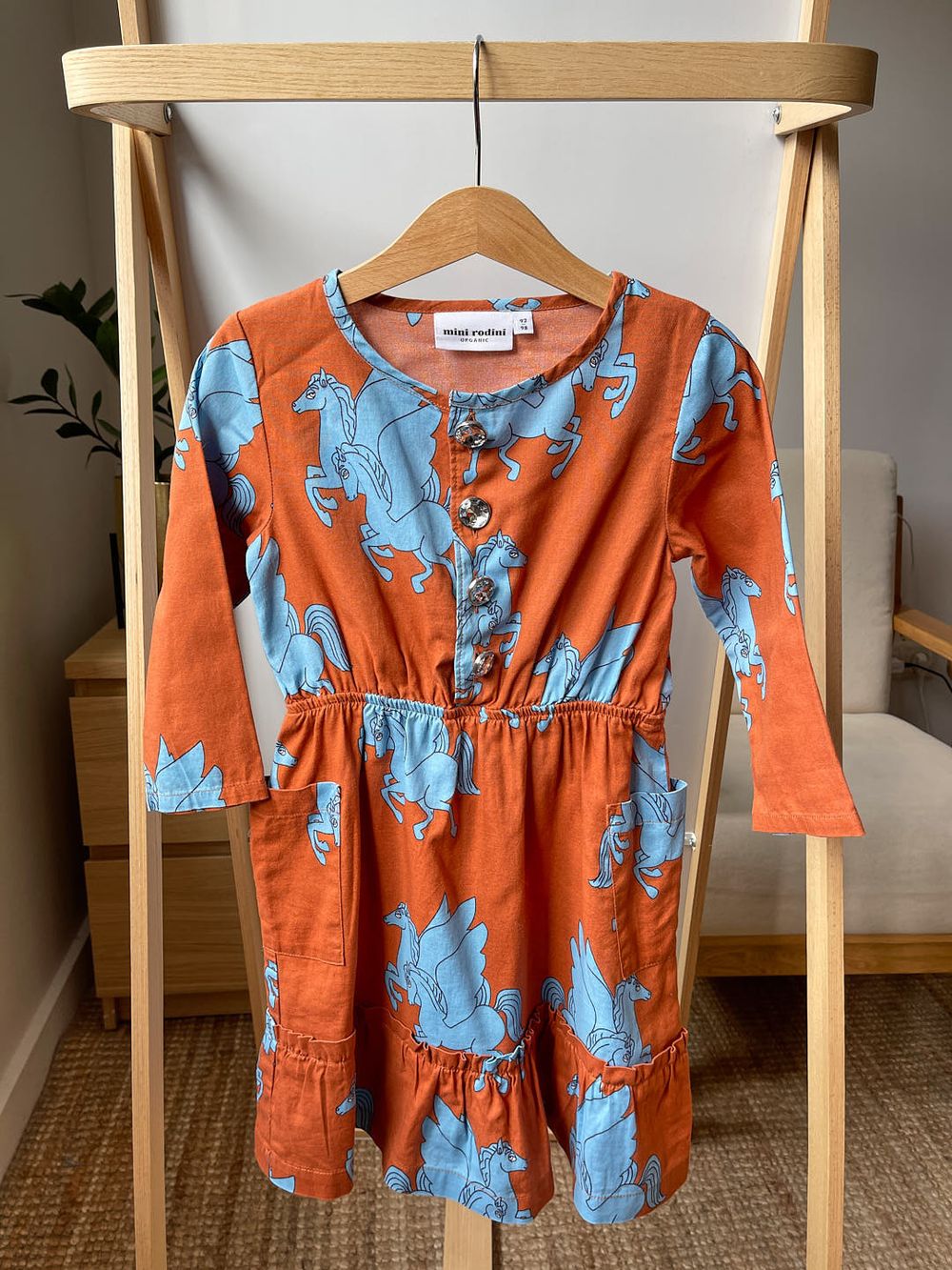 Платье Mini Rodini