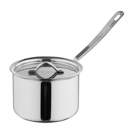 Кастрюля сотейник для подачи 10,9/8 см h6,9 см 425 мл с крышкой нерж. P.L. Proff Cuisine