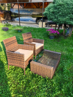 Комплект мебели Анкор Balcony Set с столиком Сантьяго шоколад