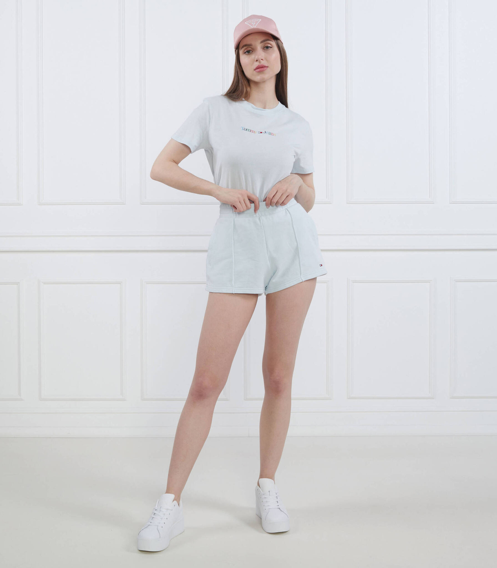 Футболка Tommy Jeans - голубой(DW0DW15447)