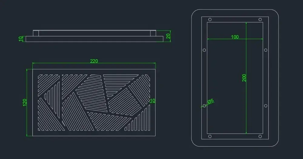 Магнитная вентиляционная решетка
