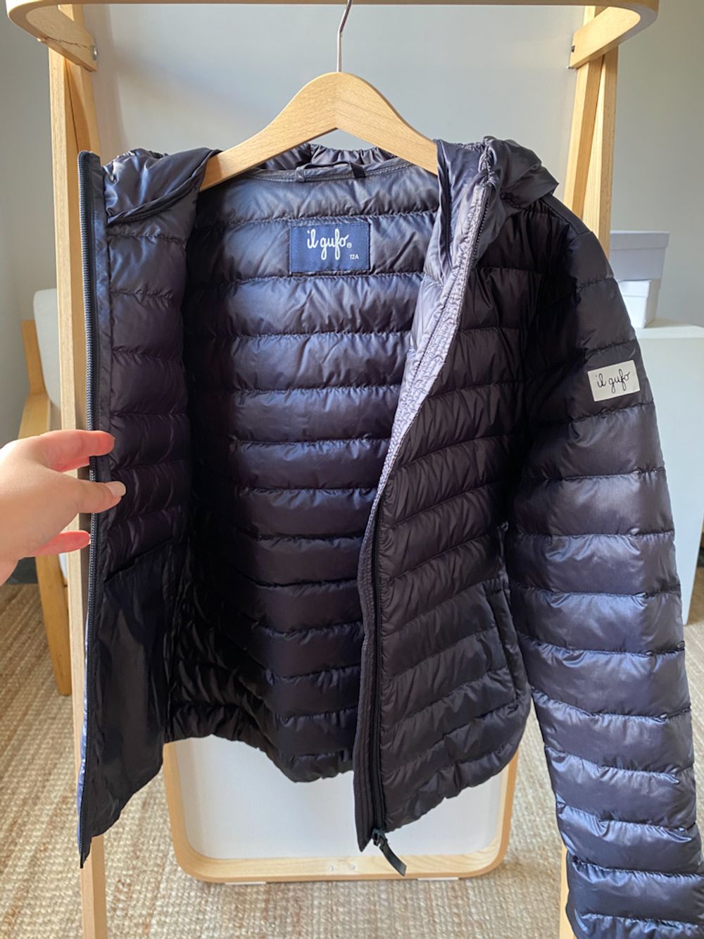 Новая пуховая куртка Il Gufo, 152