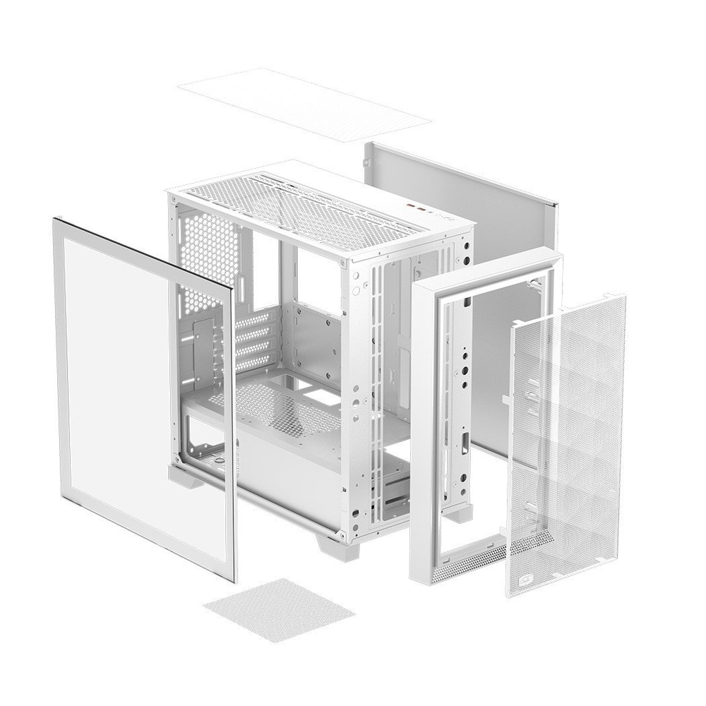 Корпус PCCooler C3D310 WH mATX/ITX USB3.0, 2xUSB2.0 White