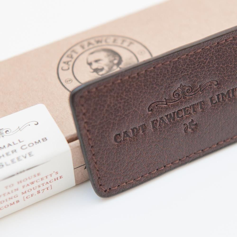 Чехол для расчески для усов Captain Fawcett