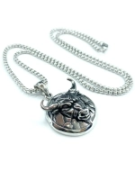 Крупная подвеска Бык на цепочке амулет оберег Чертог Тура