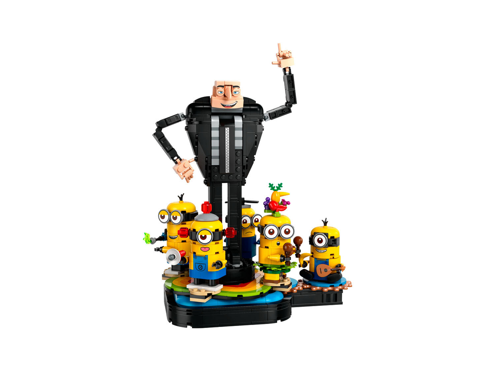 LEGO Minions 75582 «Грю и миньоны» — весёлый сет по мультфильму
