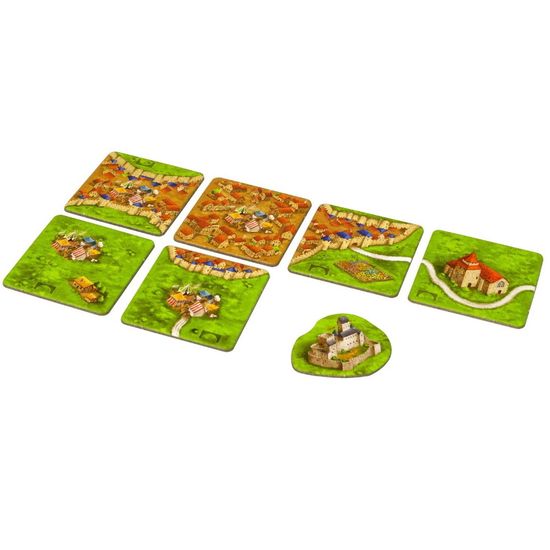 Настольная игра Каркассон: Мосты, замки и базары. Дополнение 8