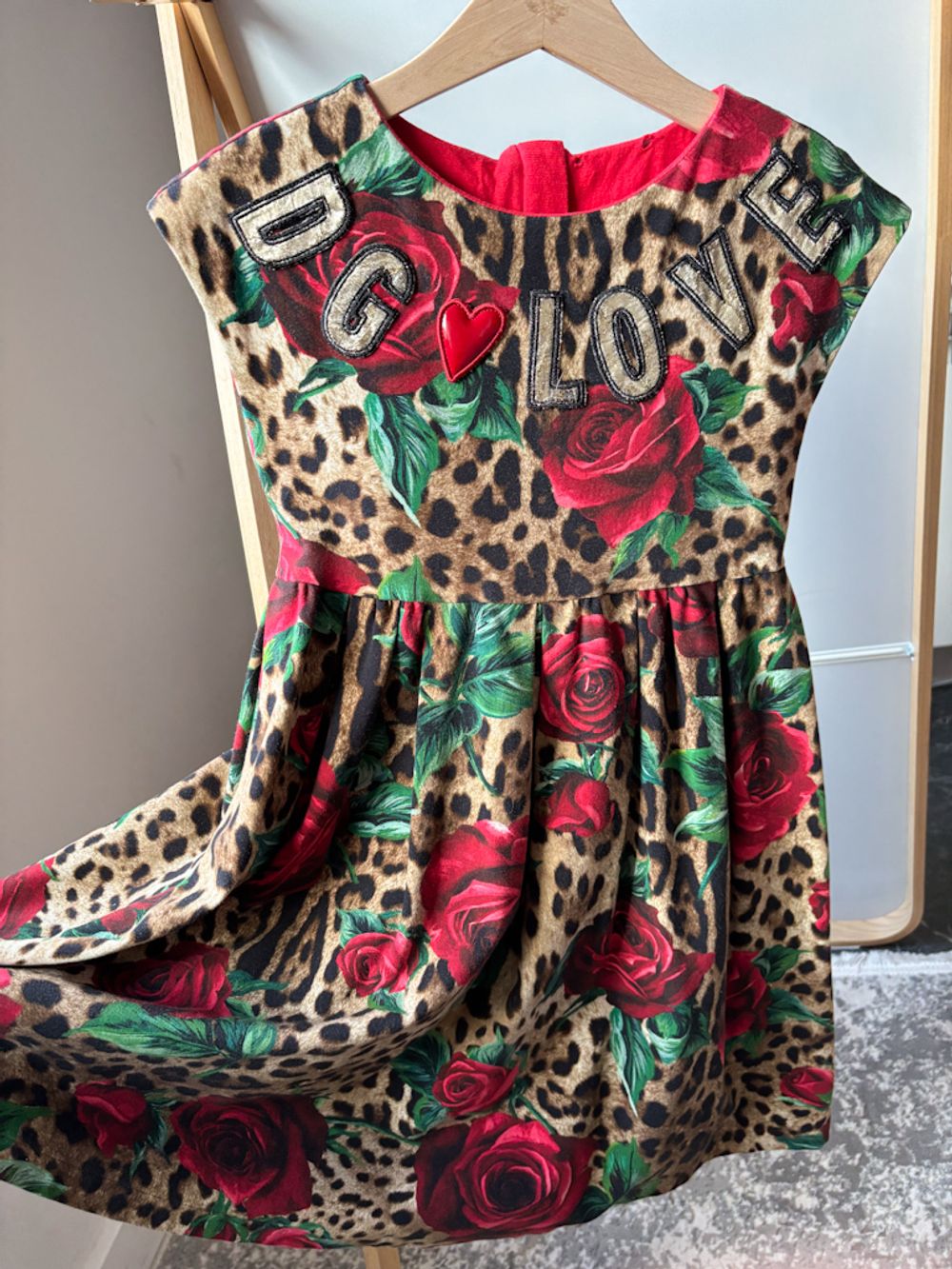 Хлопковое платье Dolce & Gabbana, 128